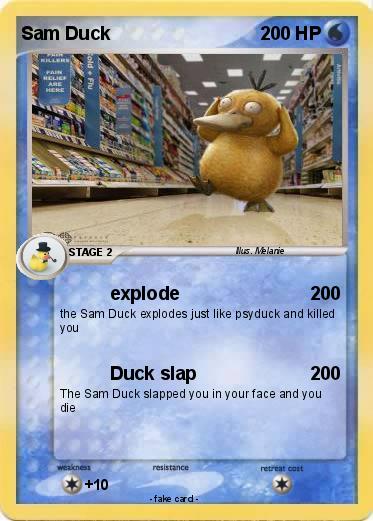 Pokemon Sam Duck