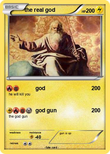 Pokemon the real god