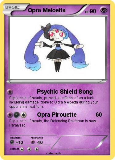Pokemon Opra Meloetta