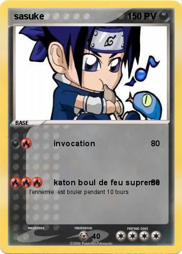 Pokemon sasuke