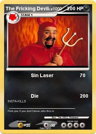Pokemon The Fricking Devil
