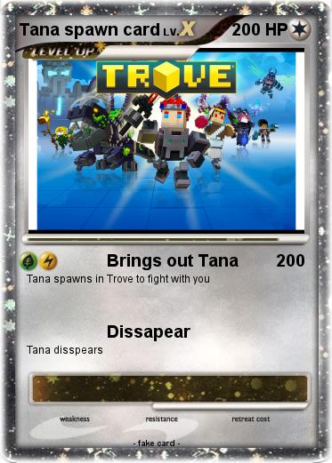Pokemon Tana spawn card