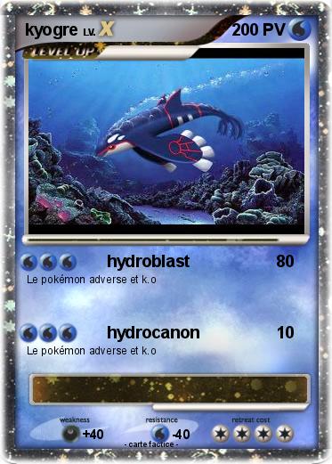 Pokemon kyogre