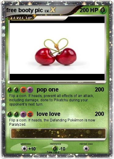 Pokemon free booty pic