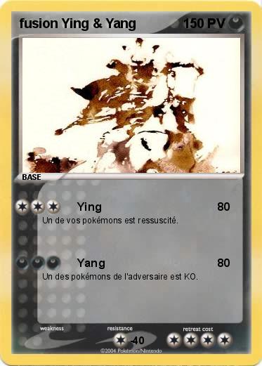 Pokemon fusion Ying & Yang