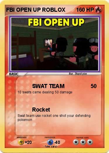 Pokemon FBI OPEN UP ROBLOX