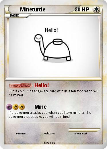Pokemon Mineturtle