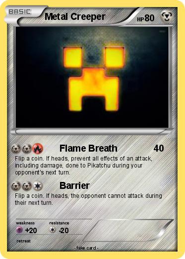 Pokemon Metal Creeper