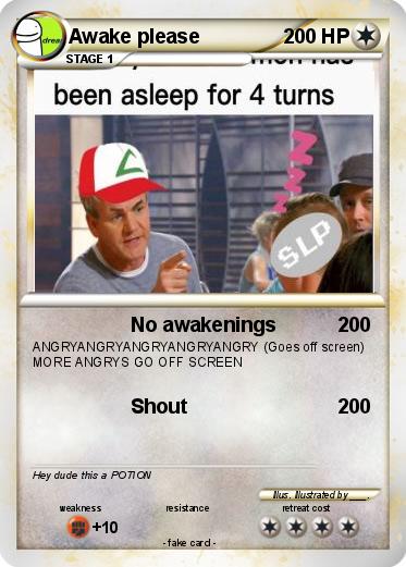 Pokemon Awake please