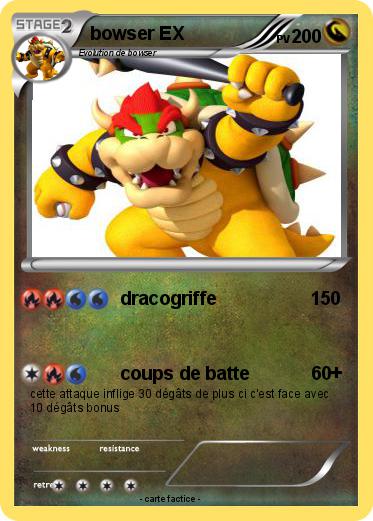 Pokemon bowser EX