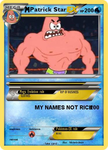 Pokemon Patrick Star