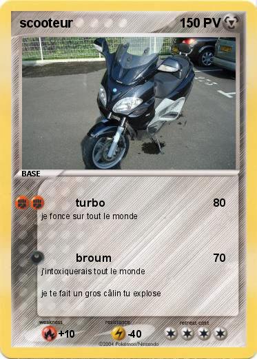 Pokemon scooteur                                                                      