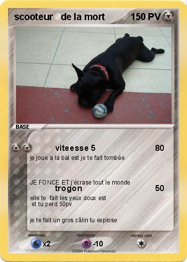 Pokemon scooteur   de la mort                                                                         