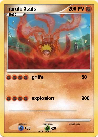 Pokemon naruto 3tails