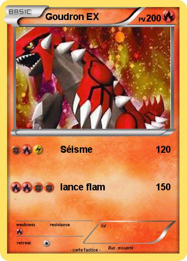 Pokemon Goudron EX