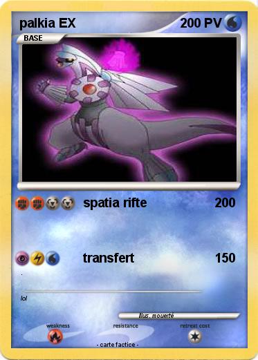 Pokemon palkia EX