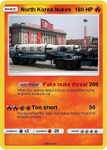 Pokemon North Korea Nukes