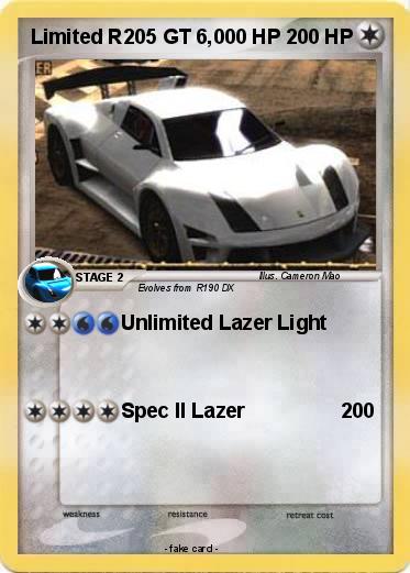 Pokemon Limited R205 GT 6,000 HP