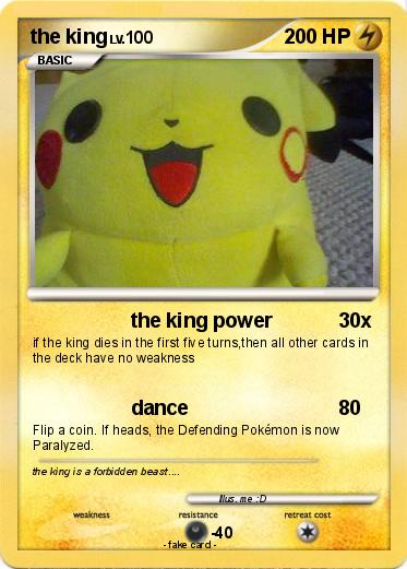 Pokemon the king