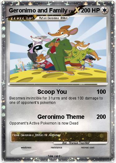 Pokemon Geronimo and Family