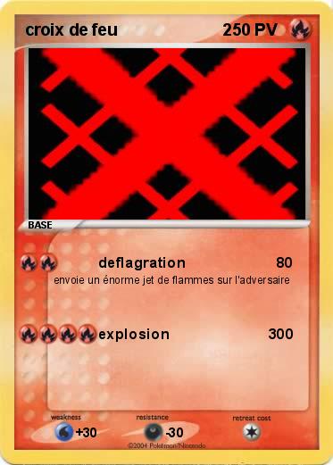 Pokemon croix de feu                       2