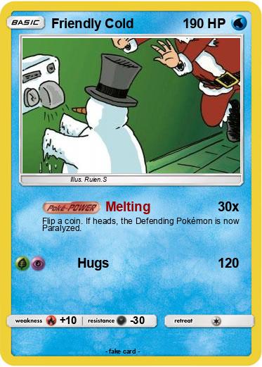 Pokemon Friendly Cold