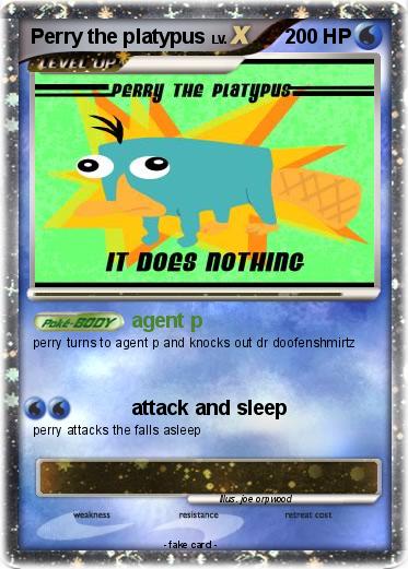 Pokemon Perry the platypus