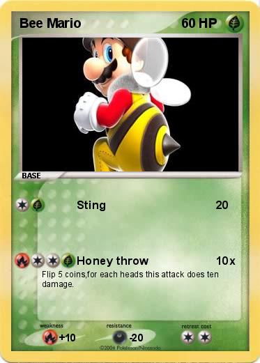 Pokemon Bee Mario