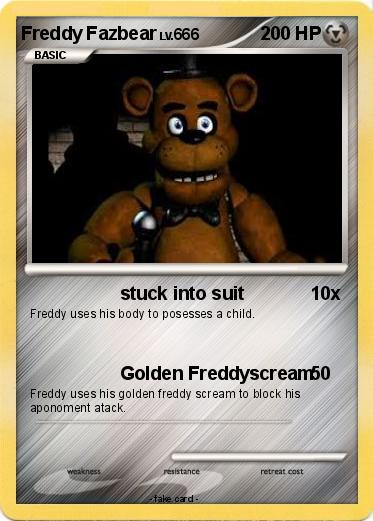 Pokemon Freddy Fazbear