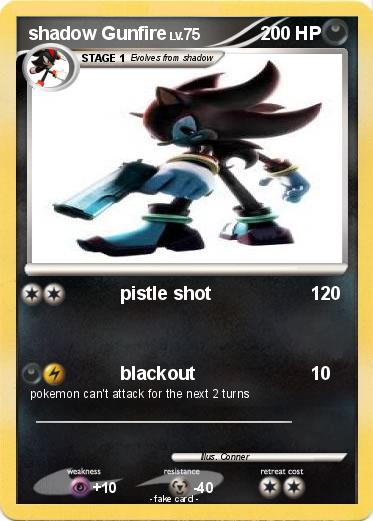 Pokemon shadow Gunfire