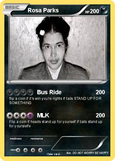 Pokemon Rosa Parks