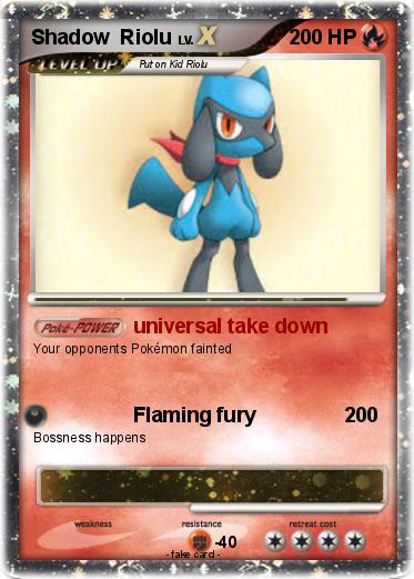 Pokemon Shadow  Riolu