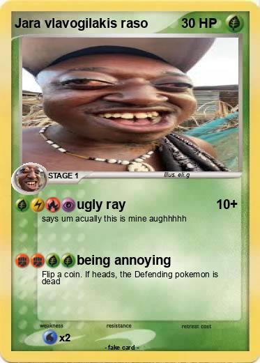 Pokemon Jara vlavogilakis raso
