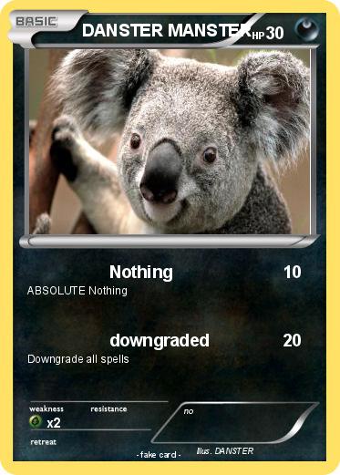 Pokemon DANSTER MANSTER