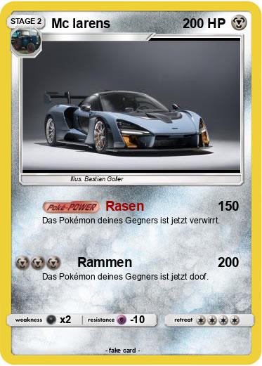 Pokemon Mc larens