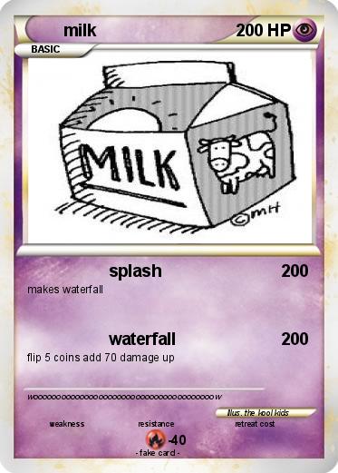 Pokemon milk