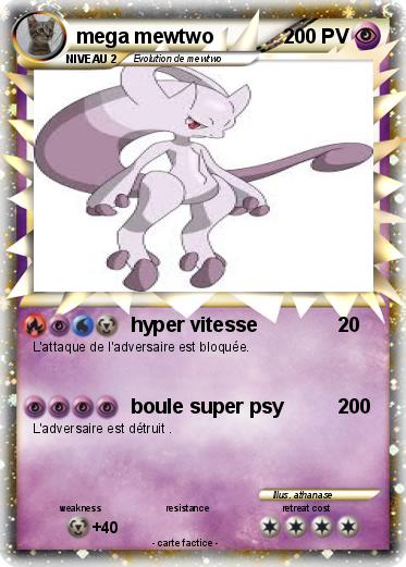 Pokemon mega mewtwo