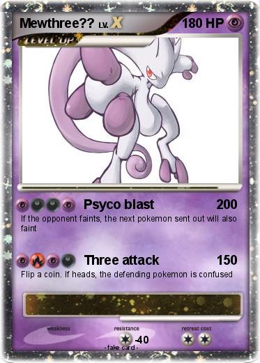 Pokemon Mewthree??