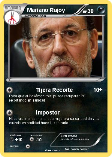 Pokemon Mariano Rajoy