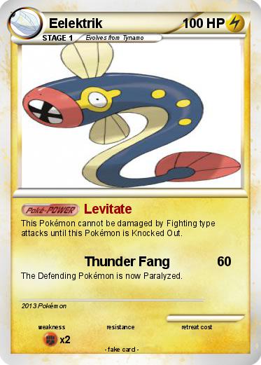 Pokemon Eelektrik
