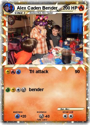 Pokemon Alex Caden Bender