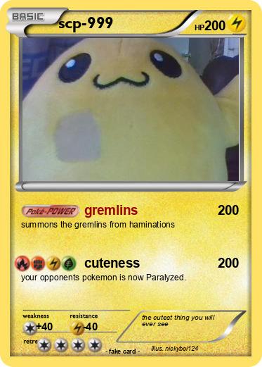 Pokemon scp-999