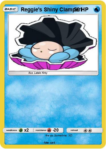 Pokemon Reggie's Shiny Clamperl