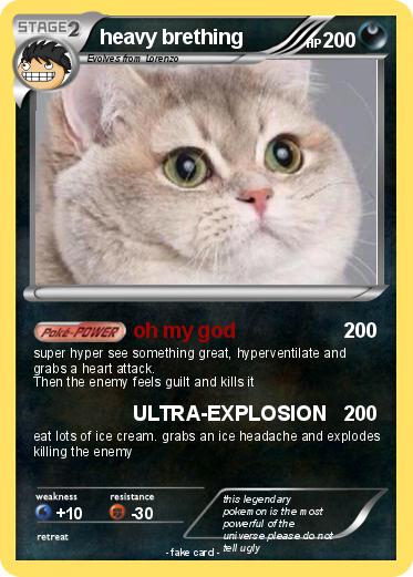 Pokemon heavy brething