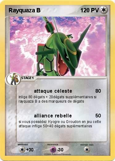 Pokemon Rayquaza B 
