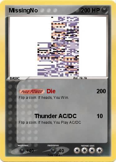 Pokemon MissingNo