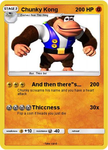 Pokemon Chunky Kong