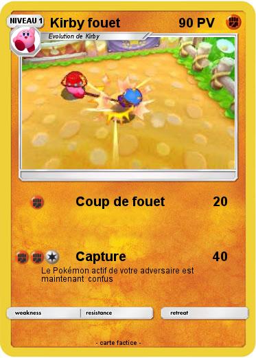 Pokemon Kirby fouet