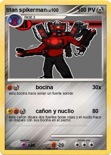 Pokemon titan spikerman