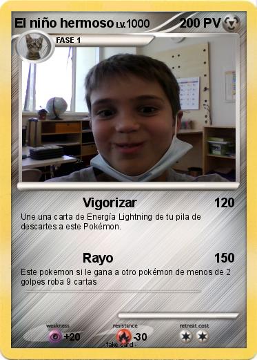 Pokemon El niño hermoso